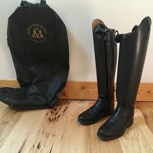Mountain Horse Serenade Dressage Boots Size 37 W